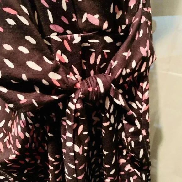 Nicole Miller Multi Colored Black Plus Size Dress Size XXL - Picture 2 of 5